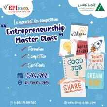 Compétition "Entrepreneurship Master class".